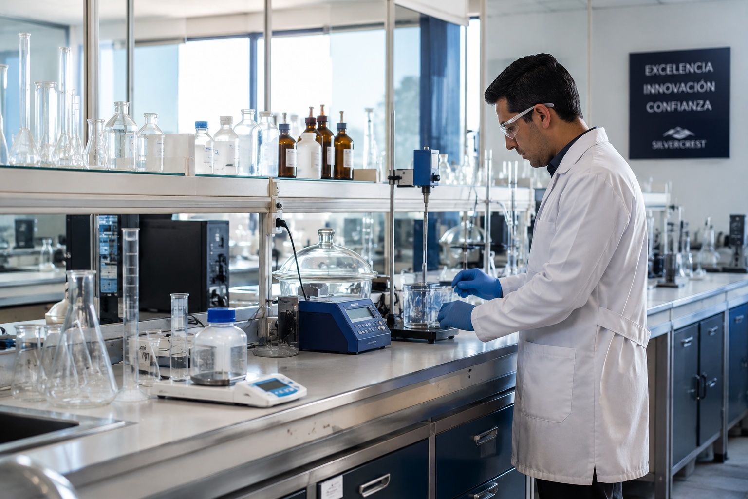 Laboratorio Silver Crest — banco de formulación